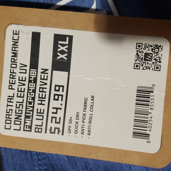 FinTech Long Sleeve Coastal Performance UV - Picture 5 of 6